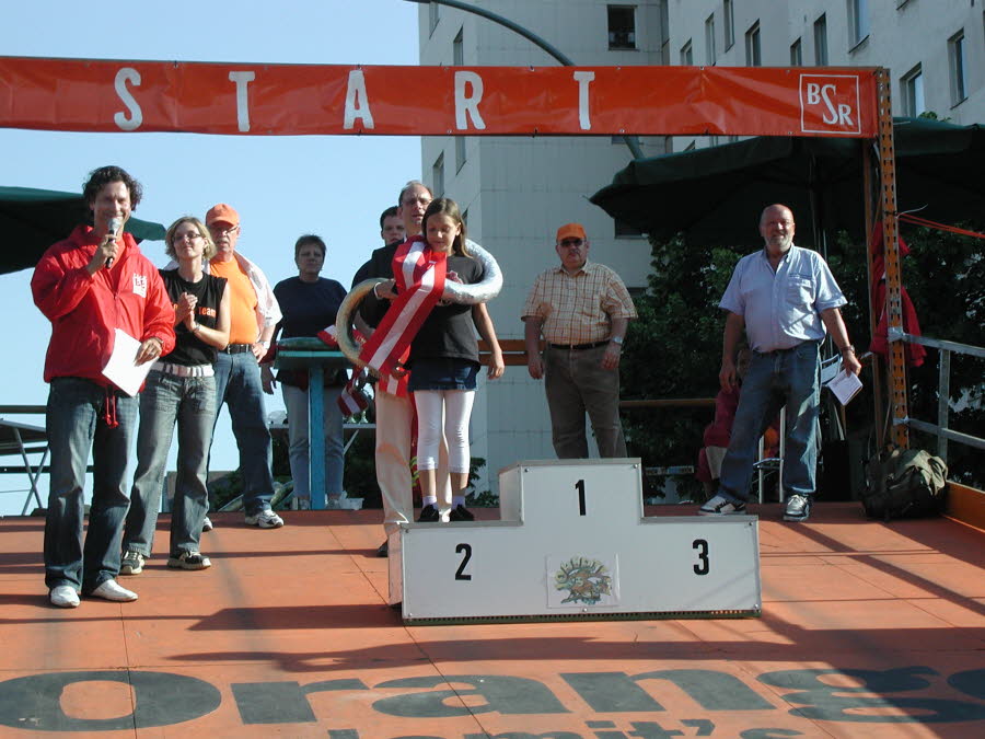 Siegerehrung Berliner Meisterschaft Juniorklasse